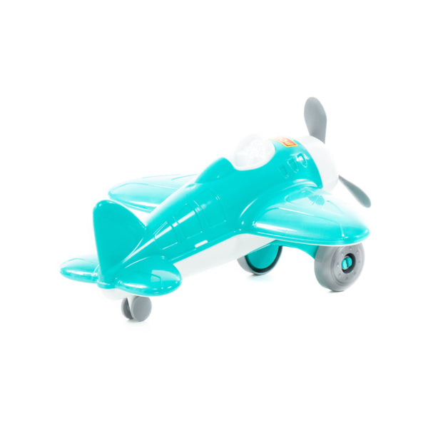 Omega Red and Yellow Push-Along Toy Aeroplane - Ages 3 Years and Over