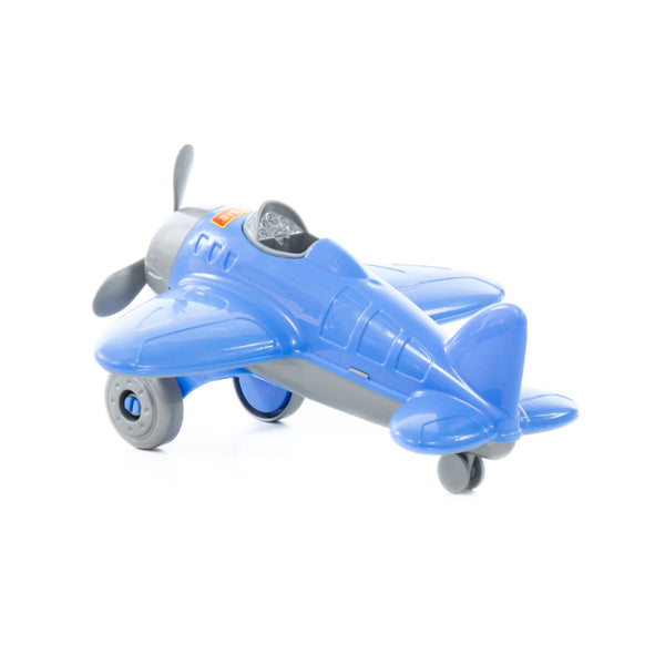 Omega Red and Yellow Push-Along Toy Aeroplane - Ages 3 Years and Over