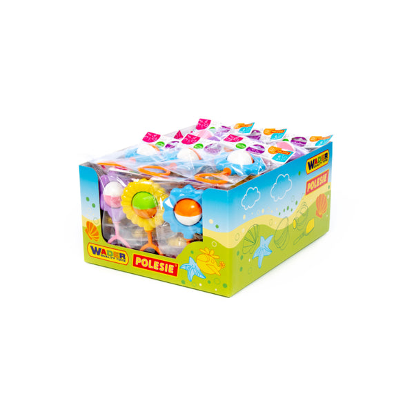 Colourful Easy-Grip Baby Rattles - Assorted Designs and Colours