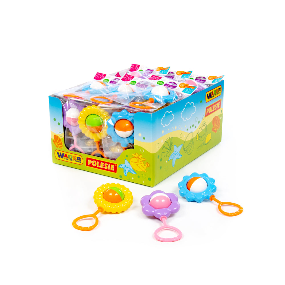 Colourful Easy-Grip Baby Rattles - Assorted Designs and Colours