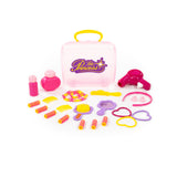 Little Princess Pretend-Play Dressing Set - Portable Pink Storage Case
