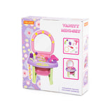 Mini Vanity Dressing Table Play Set - Mirror, Stool and Beauty Accessories