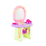 Mini Vanity Dressing Table Play Set - Mirror, Stool and Beauty Accessories