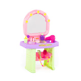 Mini Vanity Dressing Table Play Set - Mirror, Stool and Beauty Accessories