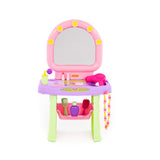 Mini Vanity Dressing Table Play Set - Mirror, Stool and Beauty Accessories