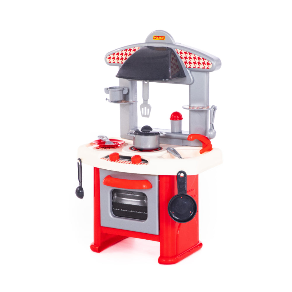 Jana Children's Role-Play Kitchen with Oven - Sink, Hob and Cookware