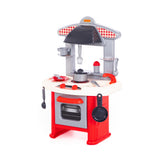 Jana Children's Role-Play Kitchen with Oven - Sink, Hob and Cookware