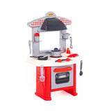 Jana Children's Role-Play Kitchen with Oven - Sink, Hob and Cookware
