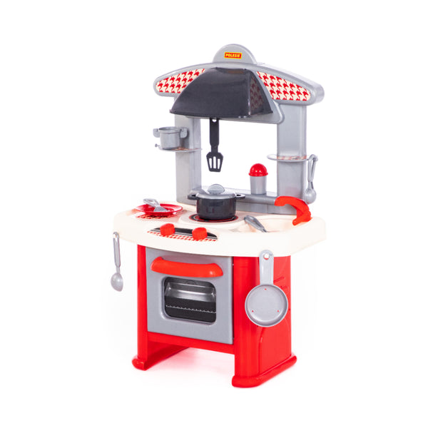Jana Children's Role-Play Kitchen with Oven - Sink, Hob and Cookware