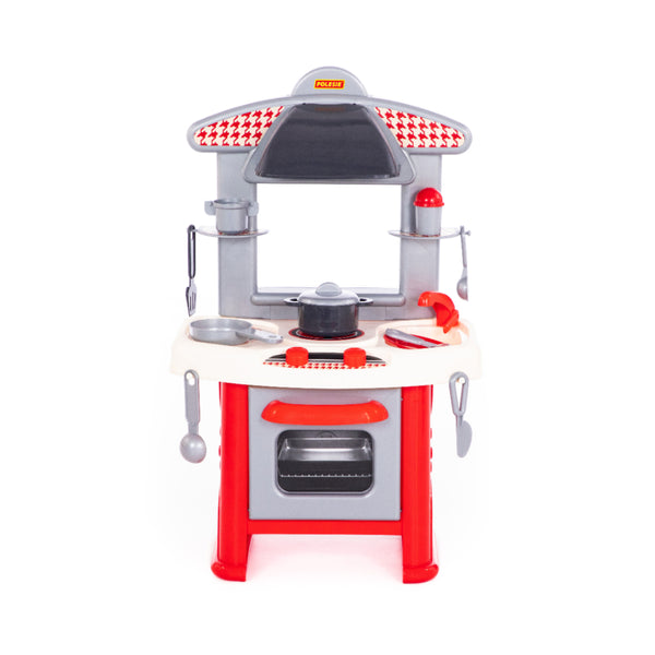 Jana Children's Role-Play Kitchen with Oven - Sink, Hob and Cookware