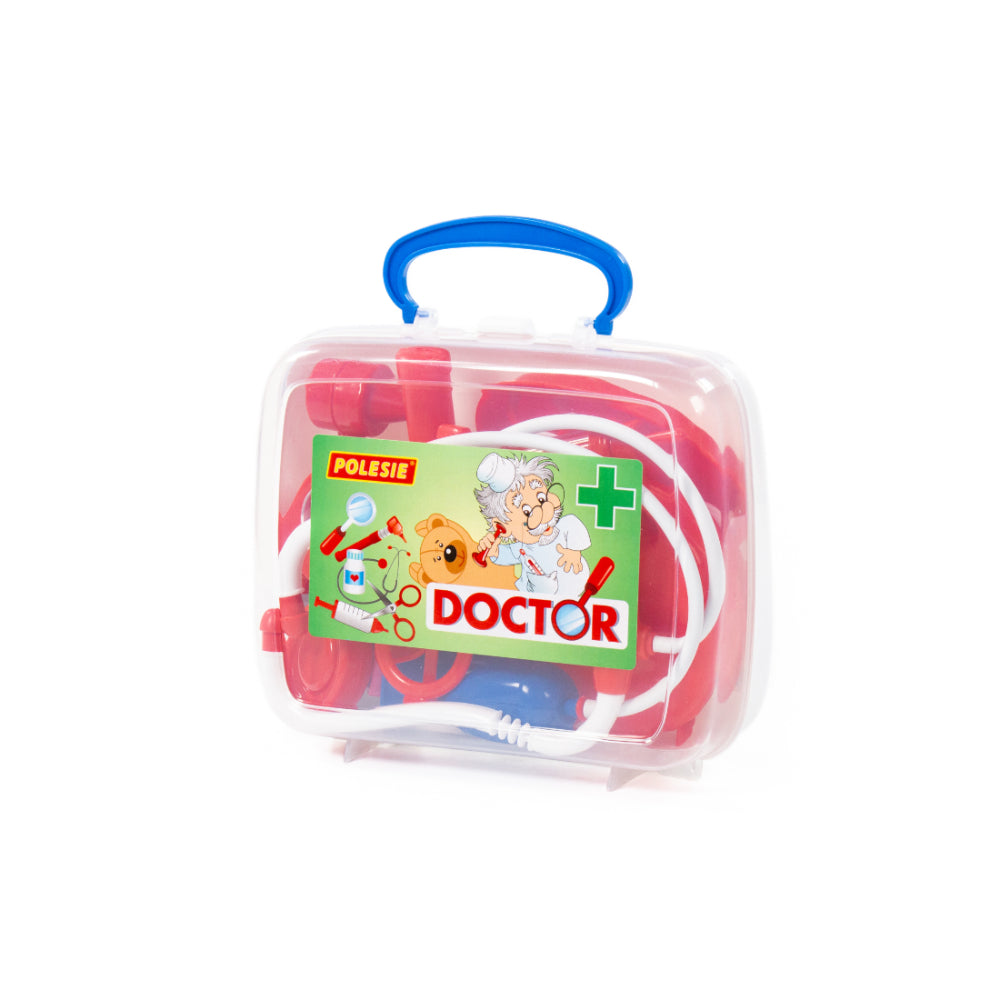 Children's Doctor Role-Play Toy Set - Carry Case, Medical Accessories