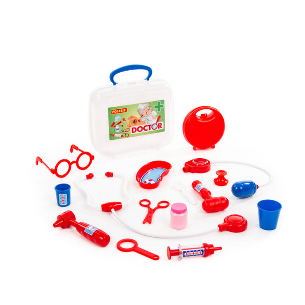 Children's Doctor Role-Play Toy Set - Carry Case, Medical Accessories