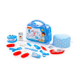 Polesie Dentist Role-Play Toy Set - 19 Pieces, Carry Case and Chair