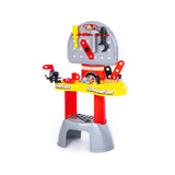Polesie Children's Workshop Workbench Playset - Toy Tools and Bench Vice
