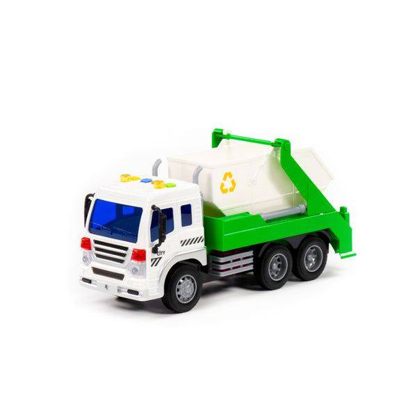 City Recycling Container Truck Toy - Lights and Sounds, Ages 3+