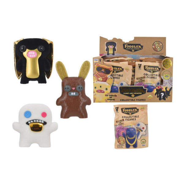 Fuggler Gold Edition Blind Bag Monster Figure - 1 Piece, Assorted Designs