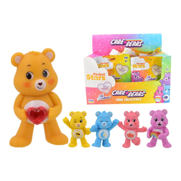 Care Bears Pocket Stars Mini Collectible Figure - 1 Piece Blind Bag, Assorted