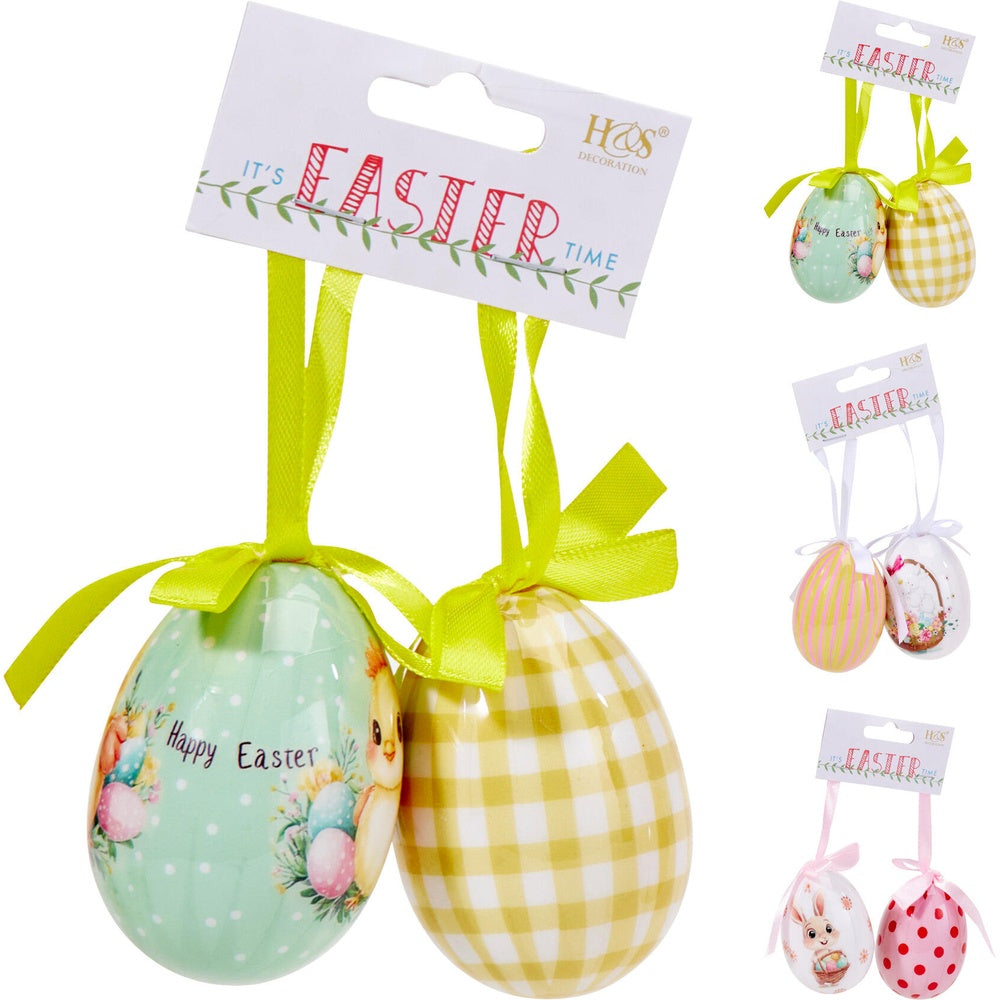 Easter Egg Hangdeco - Decorative Eggs - 45x65mm