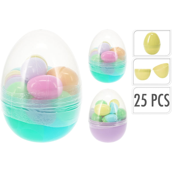 Easter Egg Set - 25 Pcs - Assorted Colours