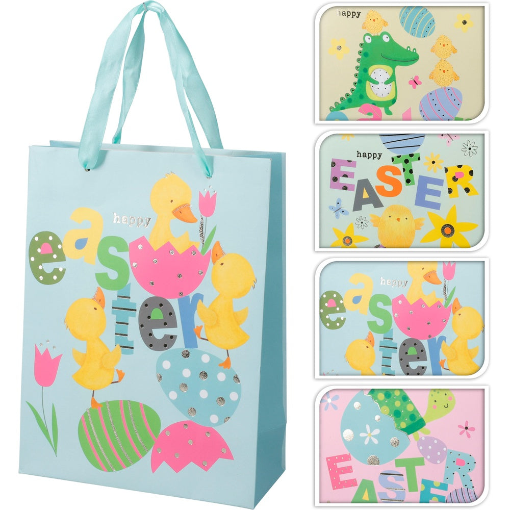 Easter Gift Bag - Assorted Designs - 18x24cm