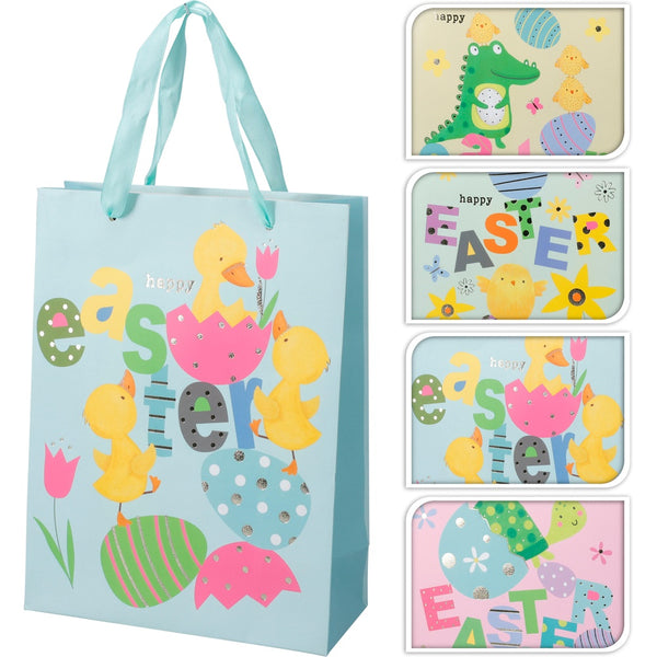 Easter Gift Bag - Assorted Designs - 18x24cm