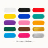 Royal Langnickel Acrylic Paint Marker Set - 15 Pieces, Assorted Primary Colours
