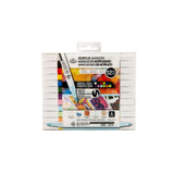 Royal Langnickel Dual Tip Acrylic Markers - 12 Assorted Primary and Neon Colours