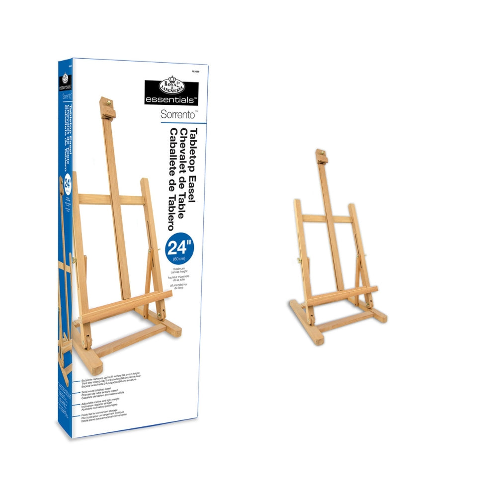 Royal Langnickel Artist Sorrento Tabletop Easel - Solid Wood, up to 60 cm