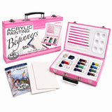 Royal Langnickel Pink Acrylic Art Set - Assorted Colours, Carry Case