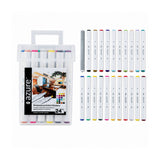 Royal Langnickel Azure Dual-Tip Artist Markers - 24 Pieces, Assorted Colours
