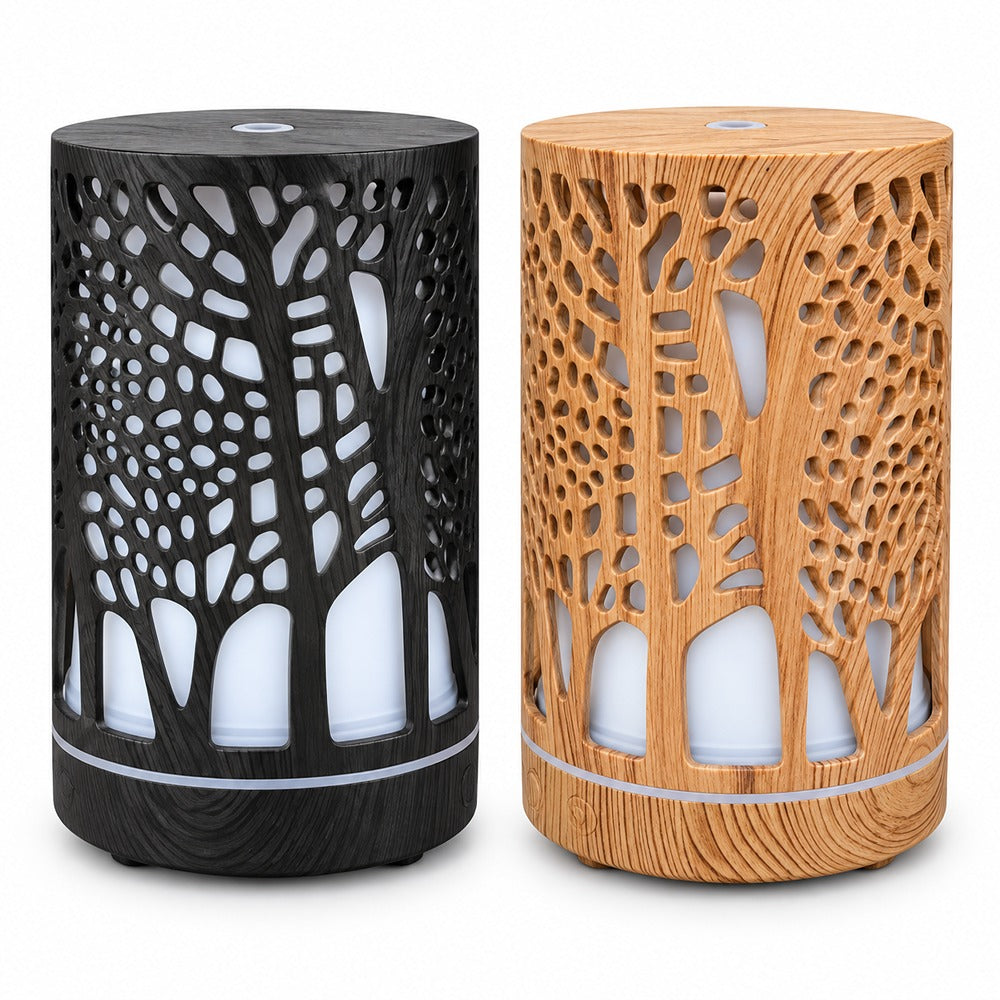 Tree Of Life Diffuser | 15cm Black/Natural