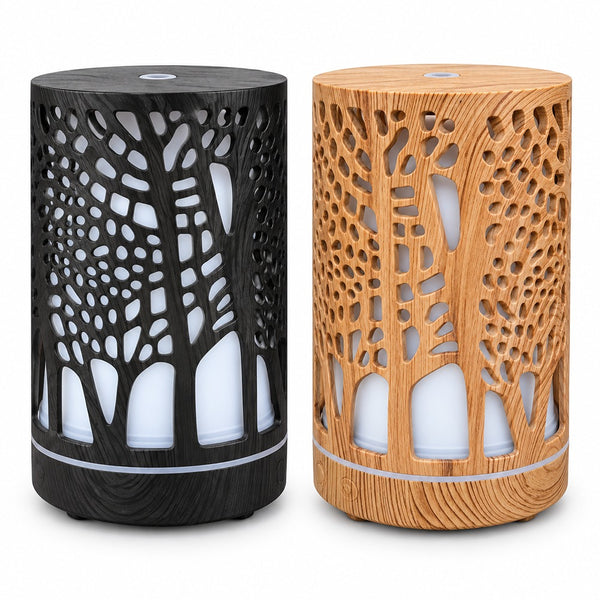Tree Of Life Diffuser | 15cm Black/Natural