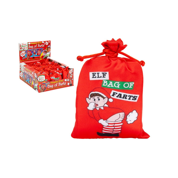 Electronic Elf Fart Bag Novelty Prank Toy - Red, Ages 3 Years and Over