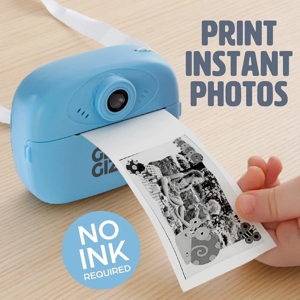 Instant Print Camera with Built-in Printer | Fun for All Ages