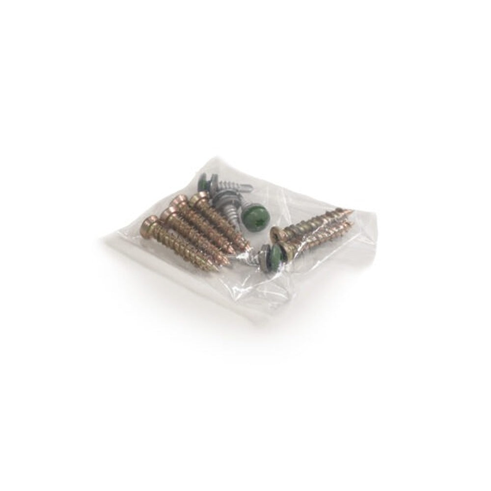 SmartFence Assorted Countersunk Screw Pack - Olive Green, Mixed Sizes