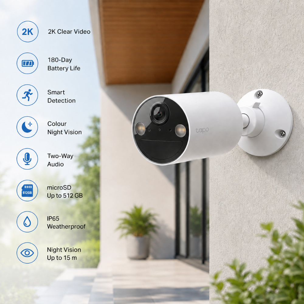 TP-LINK Smart WiFi Security Camera | Reliable Home Monitoring