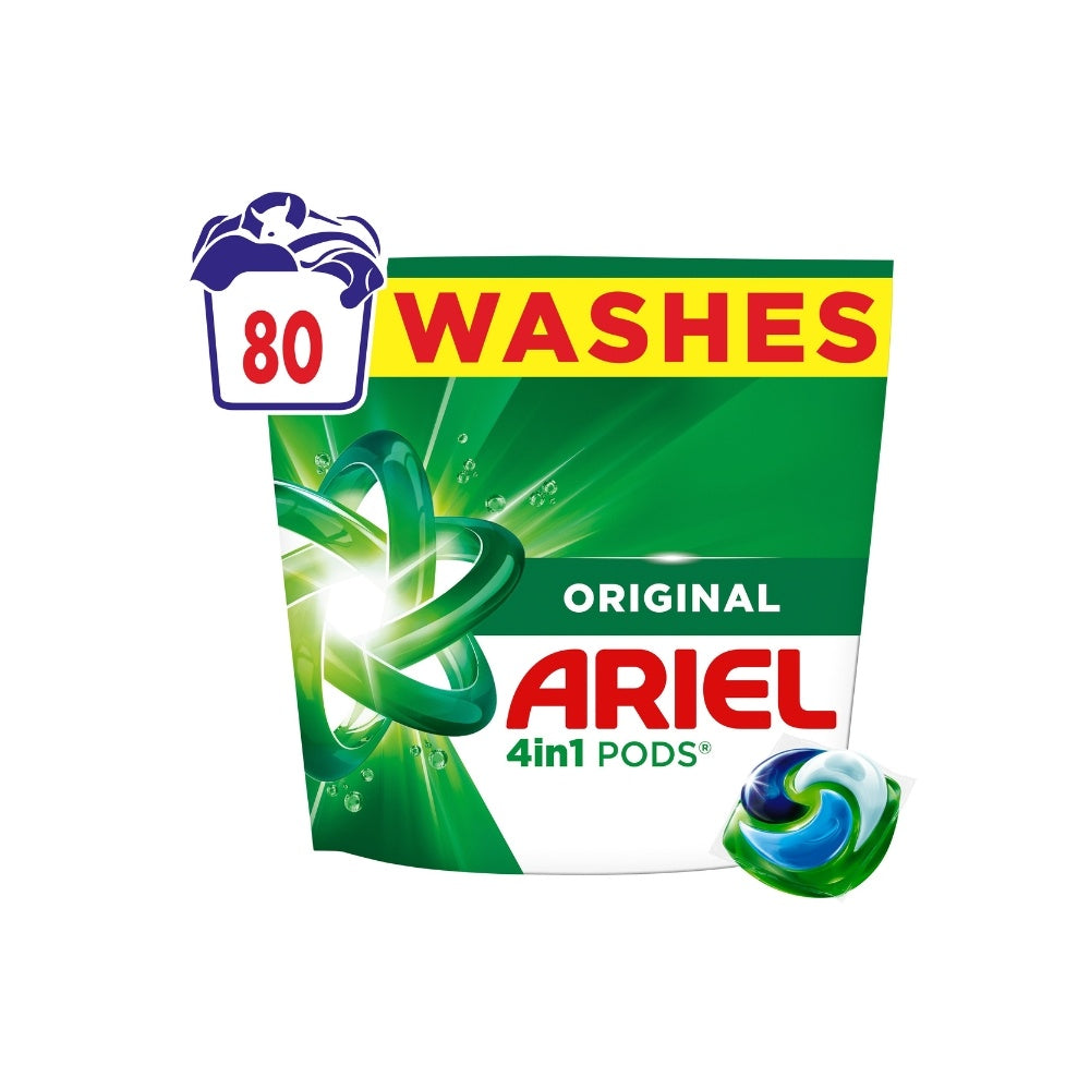 Ariel Laundry Liquid Pod Original - 80 Washes