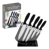Blackmoor Knife Set - 5 Piece - Acrylic Block