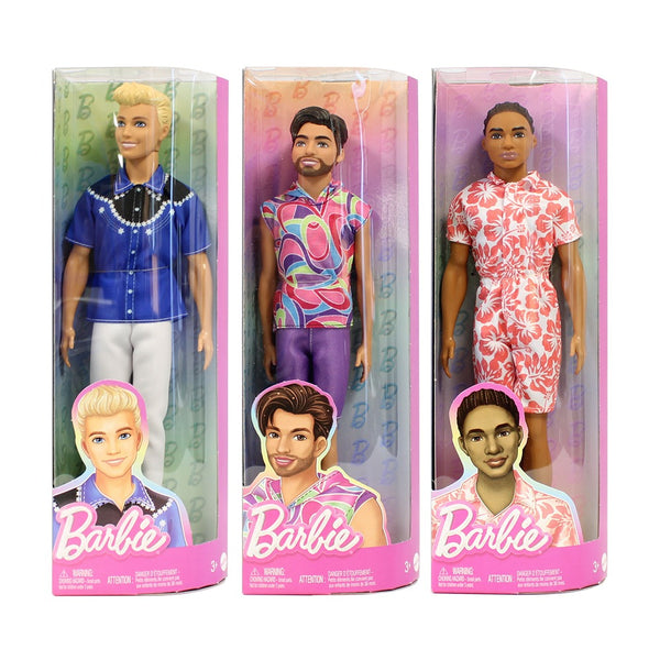 Barbie Ken Fashionista Doll - Stylish Playset - 32.5cm