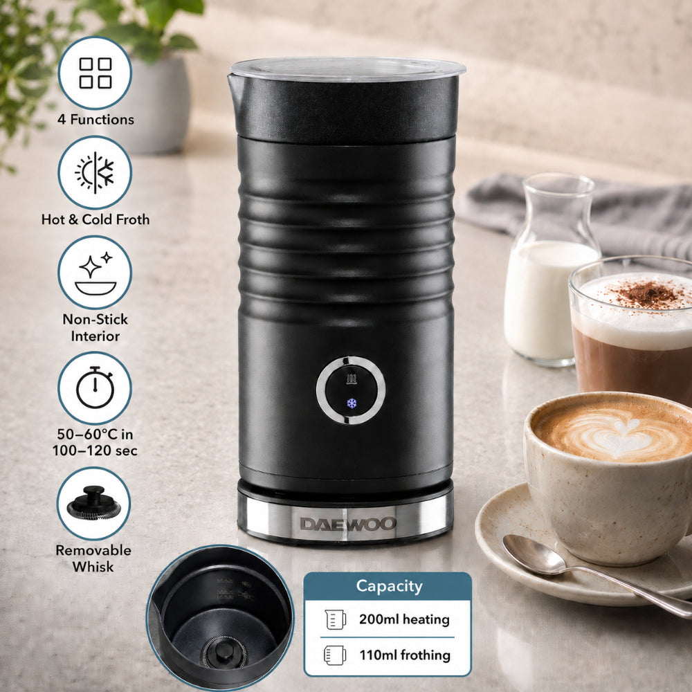 Electric Milk Frother - 200Ml