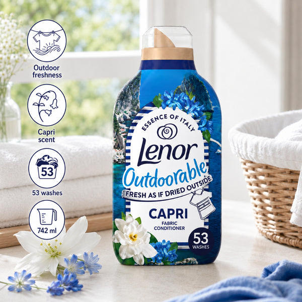 Lenor Outdoorable Capri Fabric Conditioner - 53 Washes