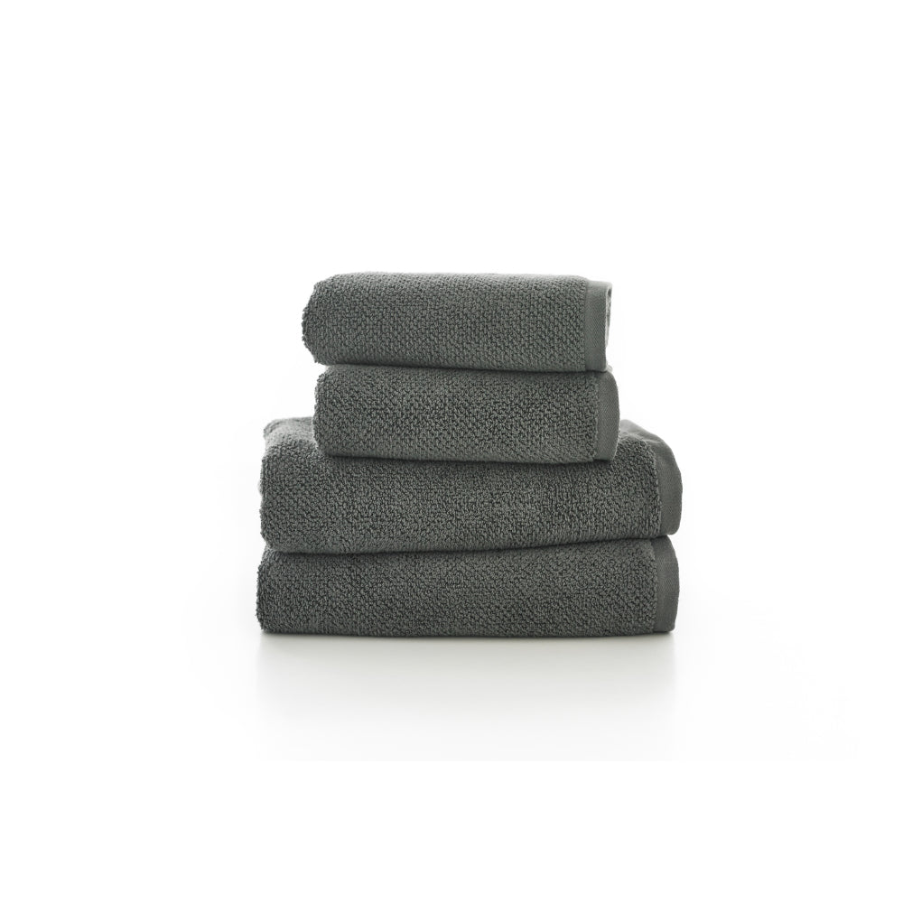 Romeo Charcoal Hand Towel | Soft and Absorbent 28x50cm