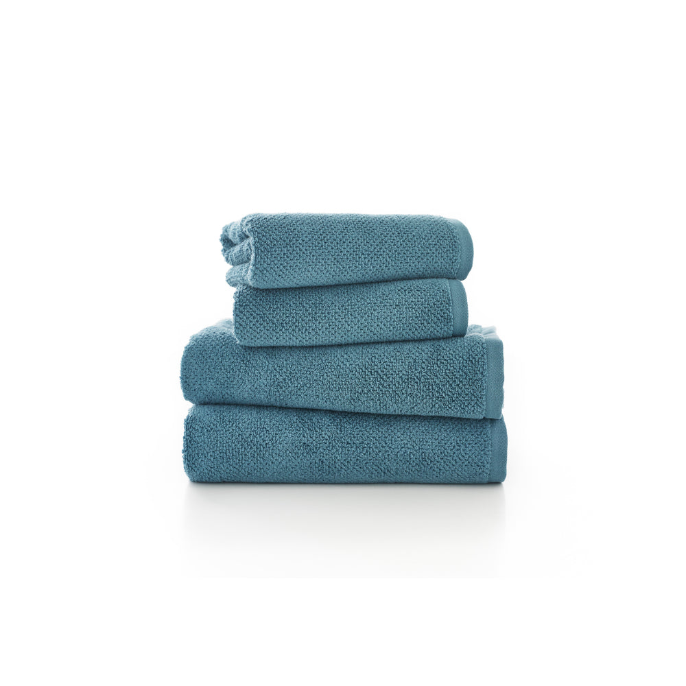 Bathroom Collection Romeo Hand Towel Petrol | 50 x 80 cm Soft Cotton