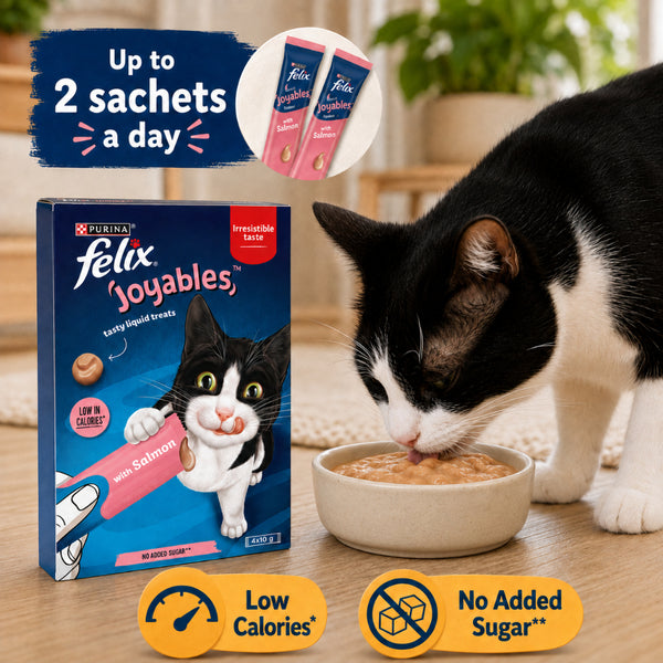 Felix Joyables Salmon Cat Treats - 4 Pack
