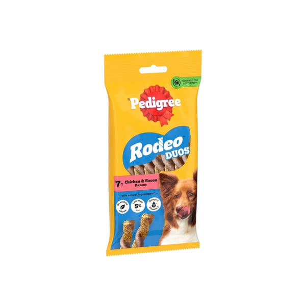 Pedigree Rodeo Duos Chicken & Bacon - 123g