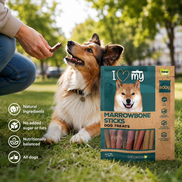 I Love My Marrowbone Sticks - Dog Treats - 600g