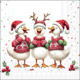 Home Accessories Jolly Ducks Napkins | 33x33cm, 20 Pack