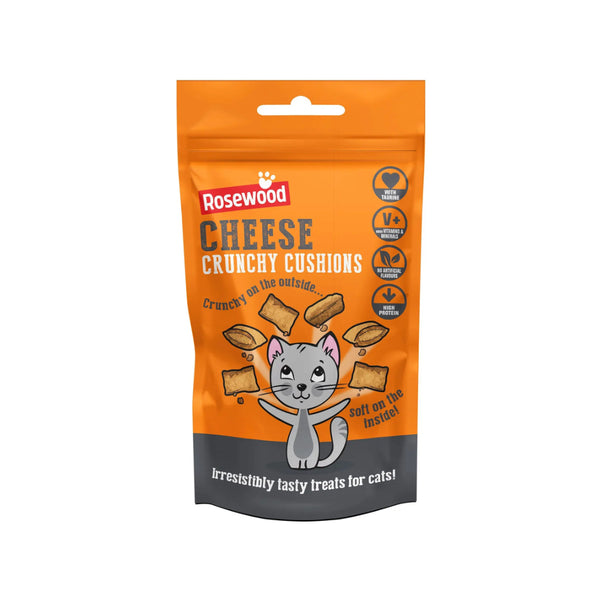 Rosewood Cheese Crunchy Cat Chushions | 60g