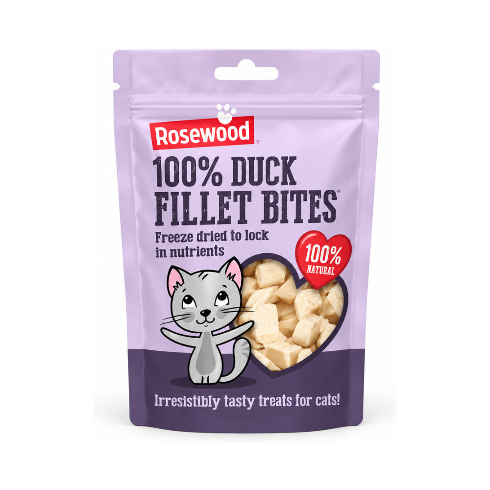 Rosewood Duck Freeze Dried Cat Treats | 100% Natural