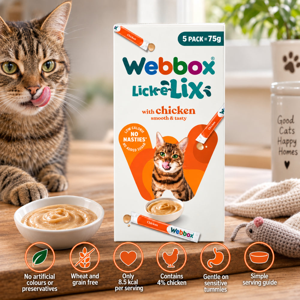 Webbox Chicken Lick-E-Lix | Smooth & Tasty Cat Treats